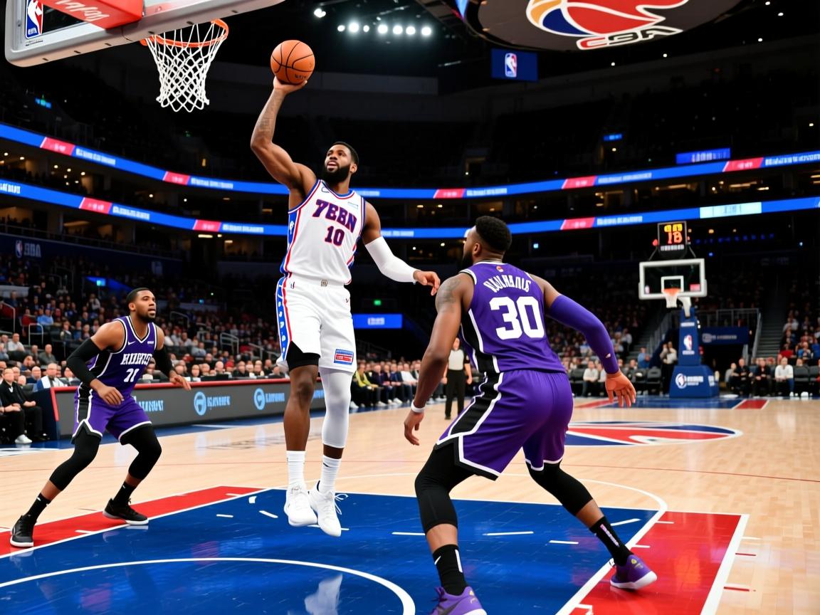76人击败国王,恩比德砍下双20+10 第2张